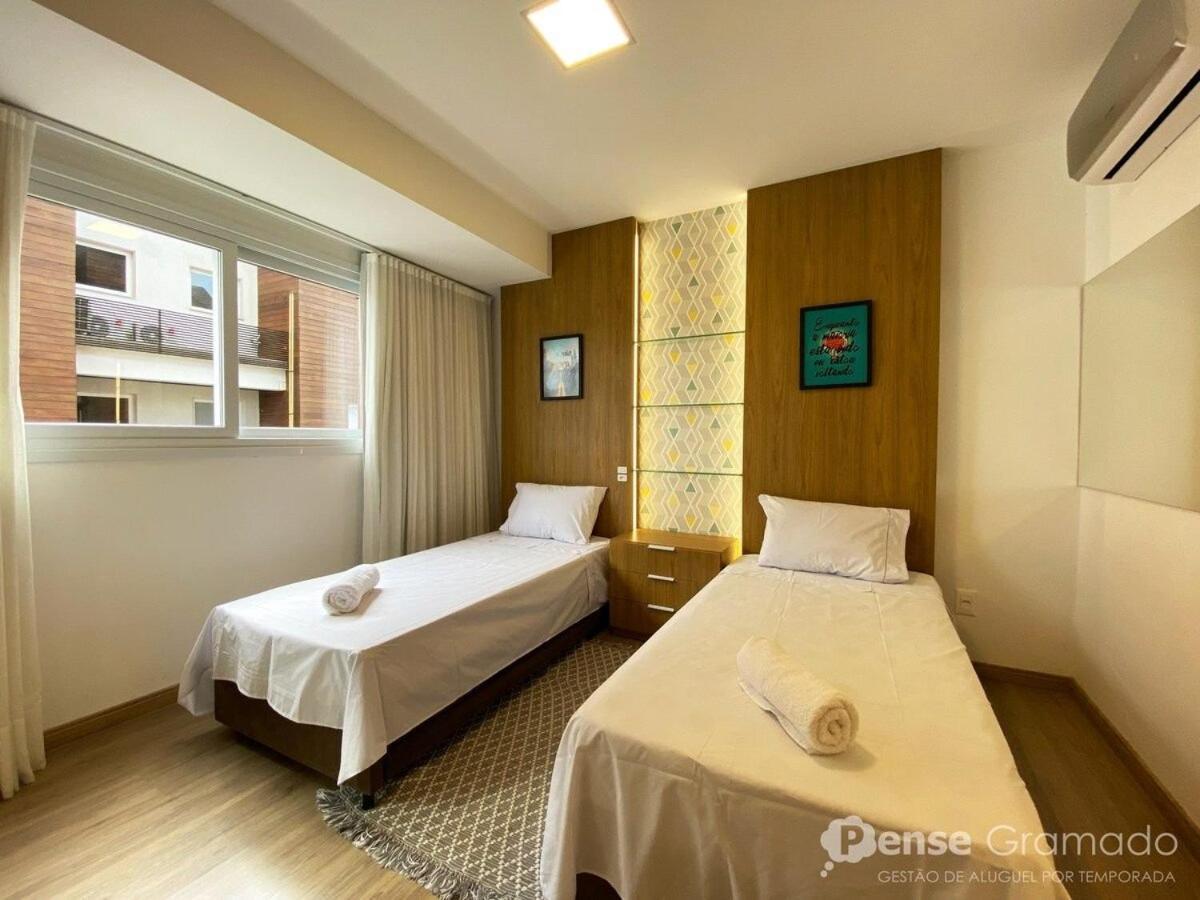 Apartamento 2 Suites - 650M Da Rua Coberta Gramado Exteriör bild