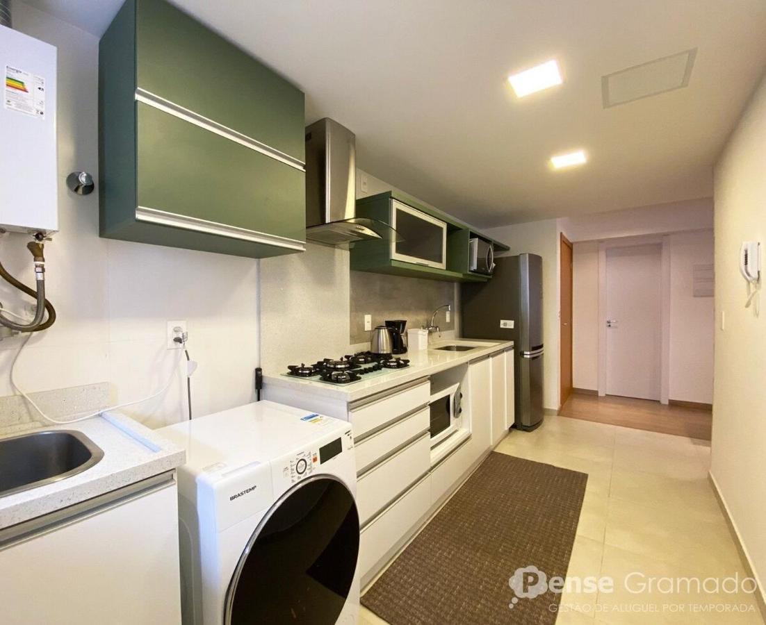Apartamento 2 Suites - 650M Da Rua Coberta Gramado Exteriör bild