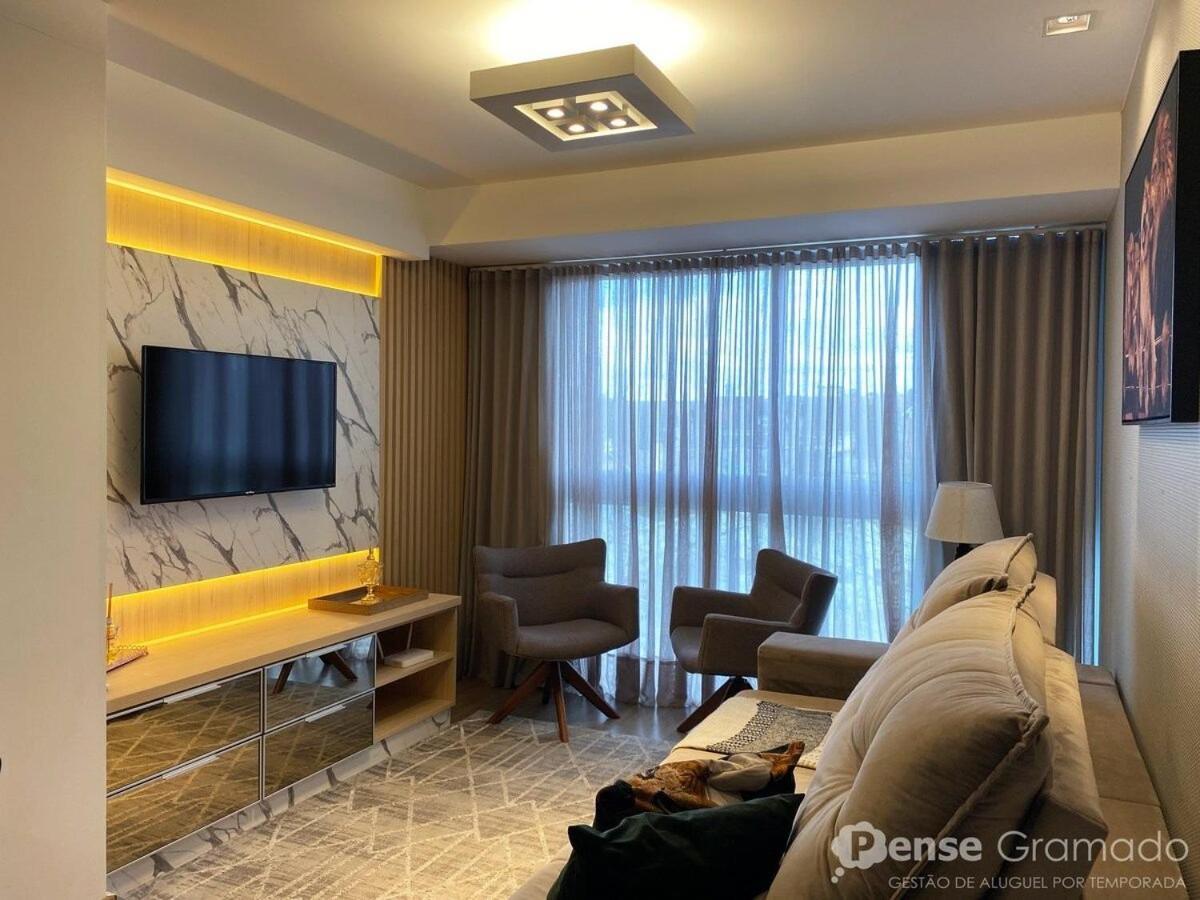 Apartamento 2 Suites - 650M Da Rua Coberta Gramado Exteriör bild