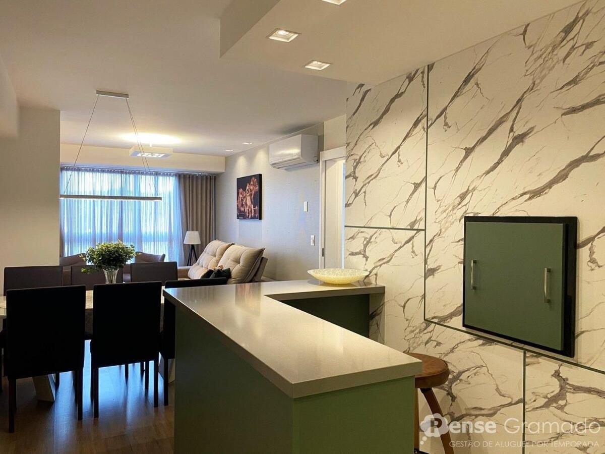 Apartamento 2 Suites - 650M Da Rua Coberta Gramado Exteriör bild